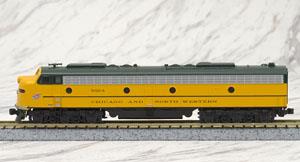 EMD E8A Chicago & North Western (シカゴ&ノース・ウエスタン鉄道) (黄/緑) (No.5021A) ★外国形モデル (鉄道模型)