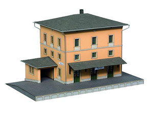 63004 (N) Tannau Station (Laser cut/Unassembled Kit) (Model Train)