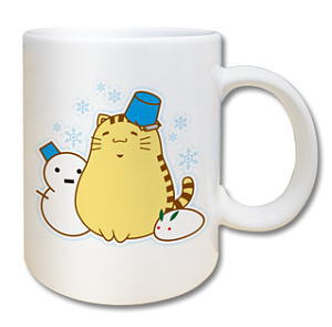 Little Busters! Doruji Color Mug Cup K (Snowman) (Anime Toy)
