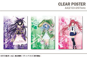 Date A Live Clear Poster Set 01 (Anime Toy)