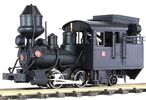 (HOe) Kiso Forest railway Baldwin II Steam Locomotive (Middle Type II) (Renewaled Product) (Unassembled Kit) (Model Train)