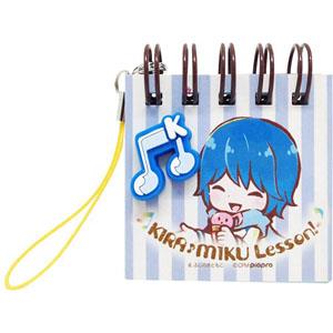 Hatsune Miku (Kira Miku Lesson !) Strap Memo / D.Kaito (Anime Toy)