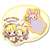 Hatsune Miku (Kira Miku Lesson !) Double Sticky B.Rin & Len (Anime Toy) Item picture1