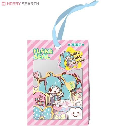 Hatsune Miku (Kira Miku Lesson !) Flake seal / A.Miku (Anime Toy) Item picture1