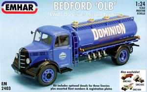 Bedford `O` Series 5-ton Tanker (Plastic model) (Model Car)