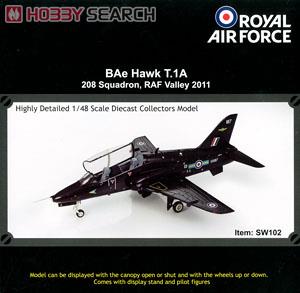 BAe ホーク イギリス空軍 T.1A 208 Sqn. (Black) (完成品飛行機) パッケージ1