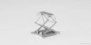 1/80 Pantograph Type PS22 B II (Silver) (1pc.) (Model Train)