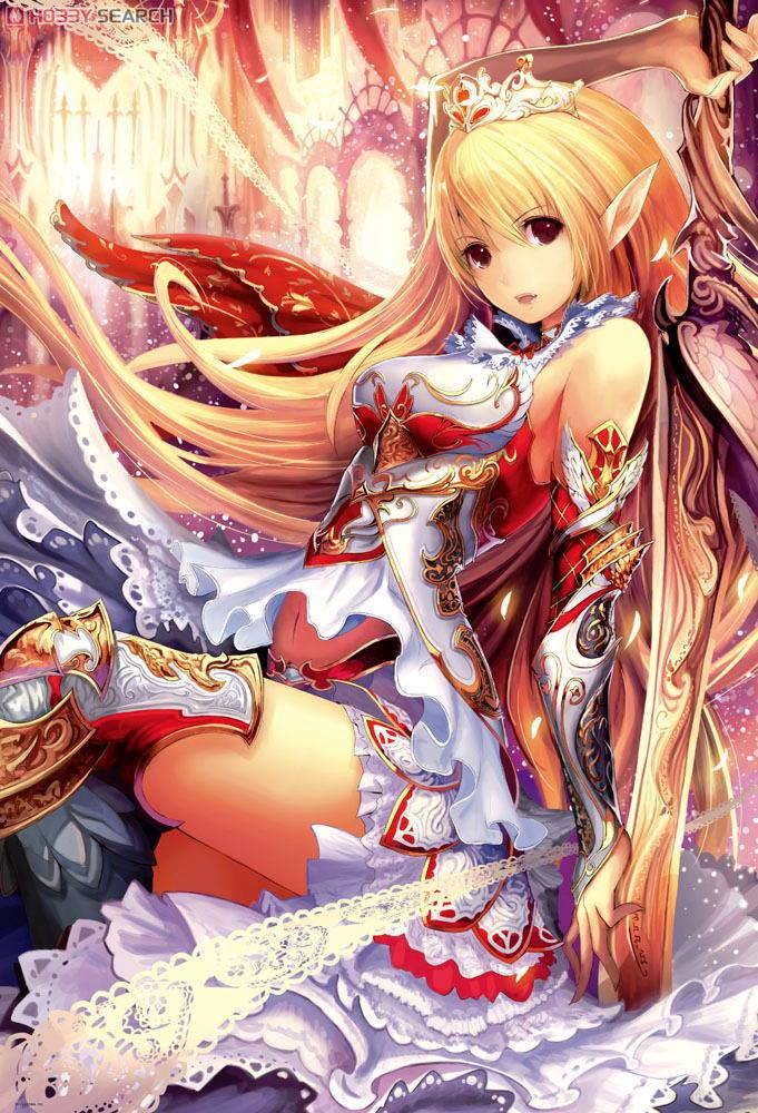 Rage of Bahamut 1000 Peace Jigsaw Puzzle Elf Queen (Anime Toy) Item picture1
