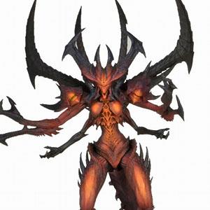 Diablo III/ Diablo Lord of Terror 9 inch Action Figure (Completed)