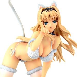 Kusugawa Sasara Animal Costume White Cat Ver. (PVC Figure)