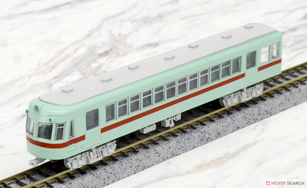 西日本鉄道 大牟田線 1300形 新塗装 (アイスグリーン) ディスプレイモデル (4両セット) (鉄道模型) 商品画像3