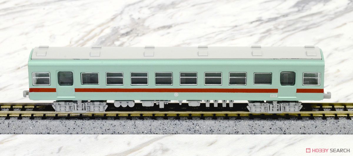 西日本鉄道 大牟田線 1300形 新塗装 (アイスグリーン) ディスプレイモデル (4両セット) (鉄道模型) 商品画像6