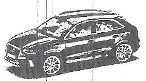 アウディ RS Q3 (セパンブルー) (ミニカー)