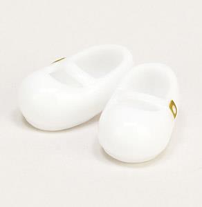 11cm Forehead Shoes w/Magnet (White) (Fashion Doll)