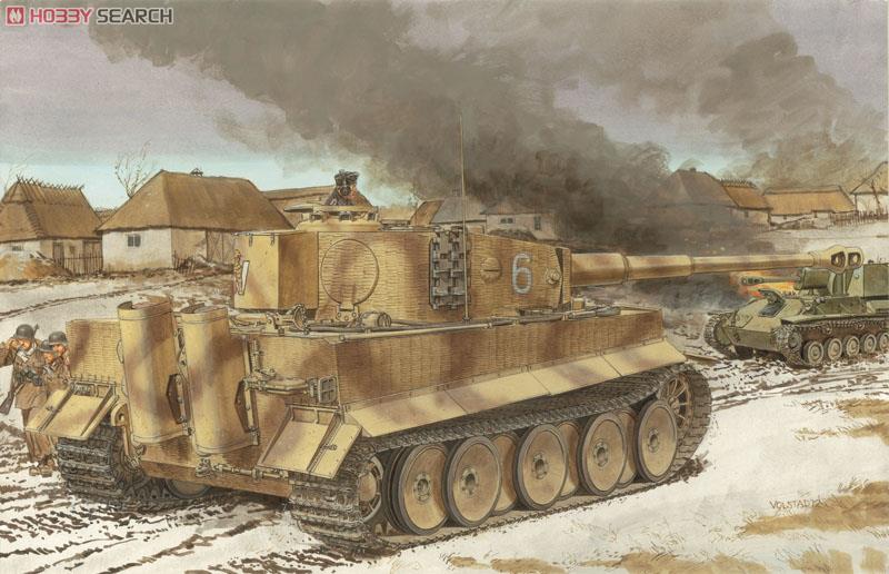 WW.II ドイツ軍 ティーガーI 中期生産型 w/ツィメリットコーティング (プラモデル) その他の画像1
