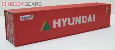 (OO) 40ft Container (HYUNDAI) (1pc.) (Model Train) Item picture1