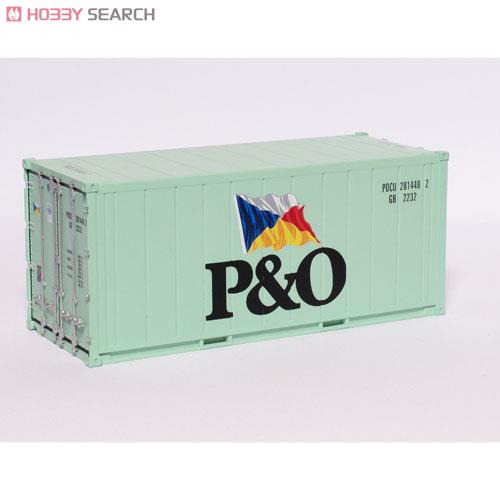 (OO) 20ft Container (P&O Reefer) (Model Train) Item picture1