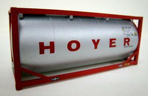 (OO) 20ft Tank Container (Hoyer) (Model Train)