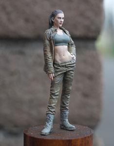 Independent Mercenary Army Female Test Pilot (Plastic model)