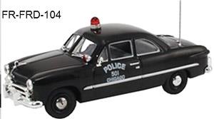 1949 フォード 2ドア シカゴ市警察 (ミニカー)