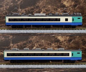 JR 485-3000系特急電車 (上沼垂色) (増結・2両セット) (鉄道模型)