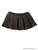 AZO2 Pleat Mini Skirt set (Dark Brown) (Fashion Doll) Item picture1