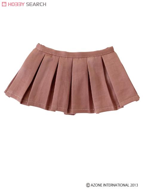 AZO2 Pleat Mini Skirt set (Pink) (Fashion Doll) Item picture1