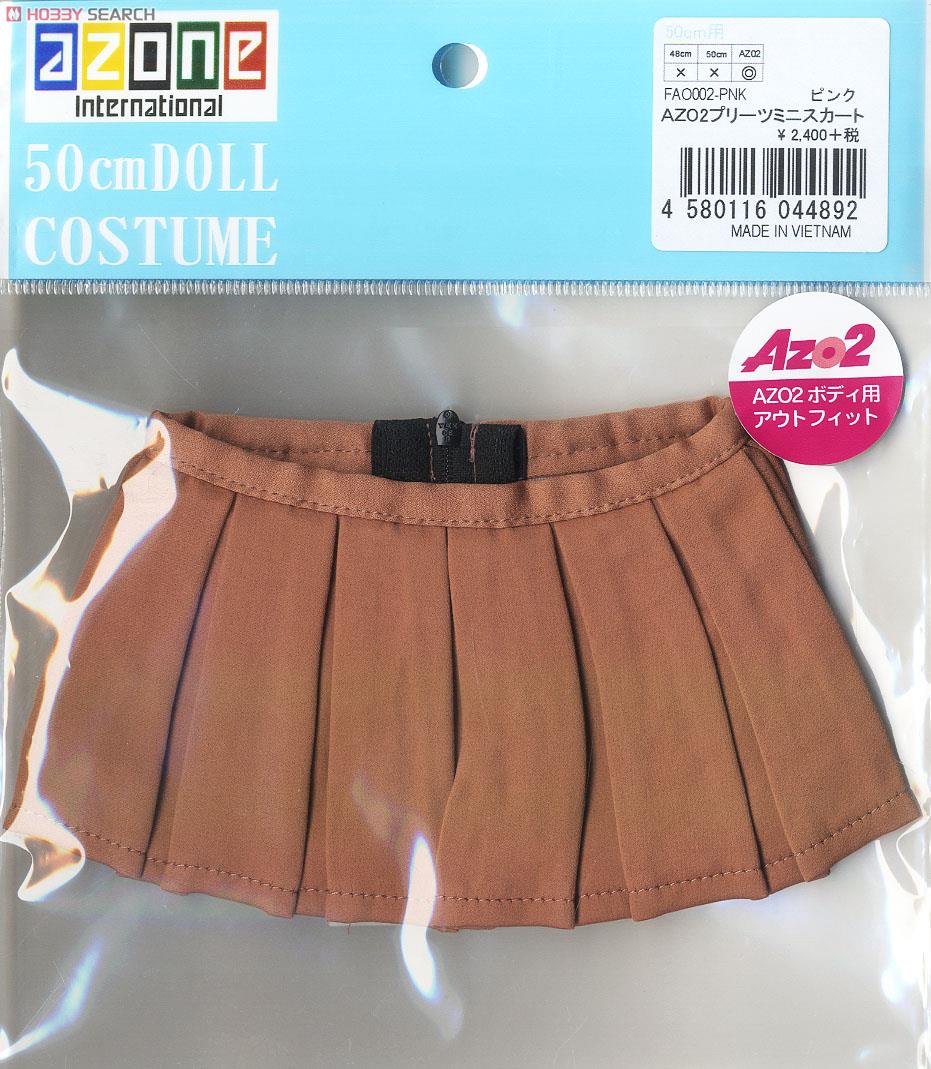 AZO2 Pleat Mini Skirt set (Pink) (Fashion Doll) Item picture2
