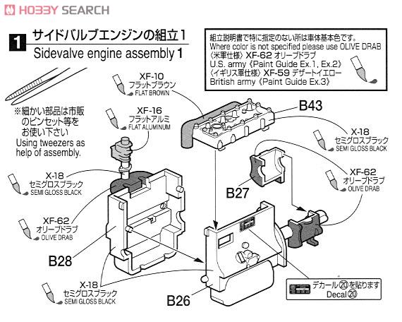 American Bantam BANTAM Reconnaissance Car BRC (Plastic model) Assembly guide1