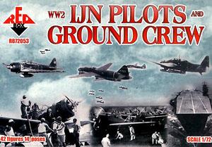IJN Pilots and Ground Crew (Plastic model)