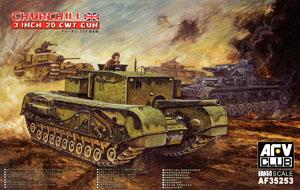 A22D Churchill 3inch Gun Career (Plastic model)