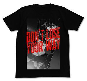 Kill la Kill Don`t lose your way T-shirt Black M (Anime Toy)