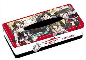 Kantai Collection Tinplate Tissue Case Kongo/Hiei/Haruna/Kirishima (Anime Toy)
