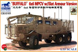 Buffalo 6x6 MPCV w/Slat Armour Version (Plastic model)