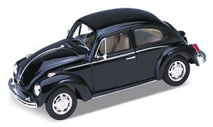VW Beetle Hardtop (Black) (Diecast Car)