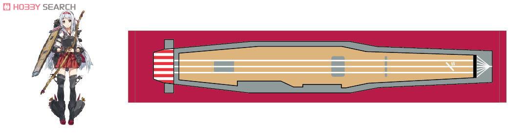 艦隊これくしょん 甲板マフラータオル 翔鶴 (キャラクターグッズ) 商品画像1