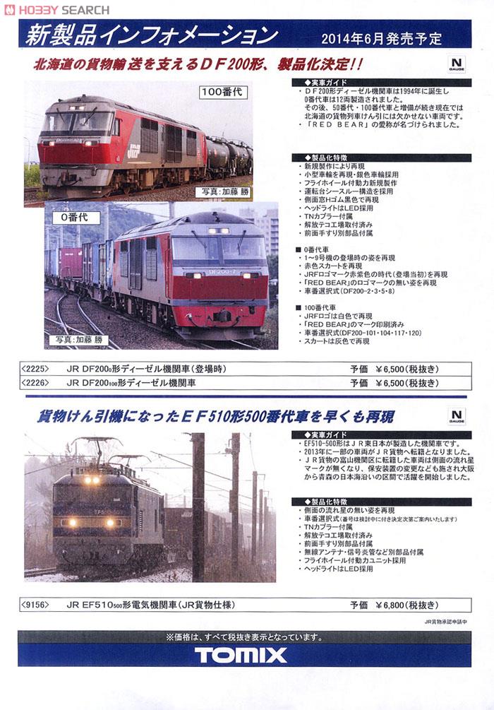 JR DF200-100形 ディーゼル機関車 (鉄道模型) 解説1