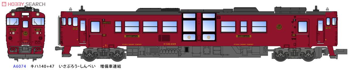 キハ140+47 いさぶろう・しんぺい 増備車連結 (3両セット) (鉄道模型) その他の画像1