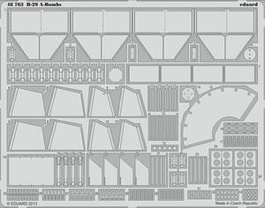 B-29 A-Bombs Etching Parts Set (For Monogram, Revell) (Plastic model)