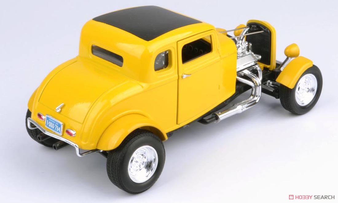 1932 Ford Hot Rod (Yellow) (Diecast Car) Item picture3