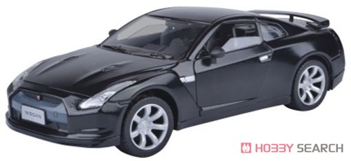 2008 Nissan GTR (R35) Black (Diecast Car) Item picture1