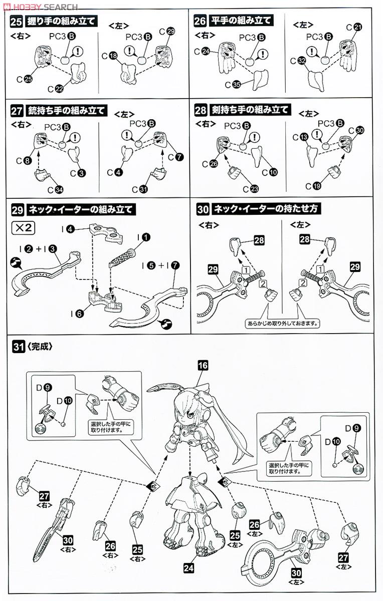 DG-001LN Usagear (Plastic model) Assembly guide4