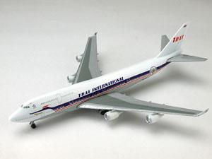 B747-400 タイ国際航空 50周年記念塗装 (完成品飛行機)