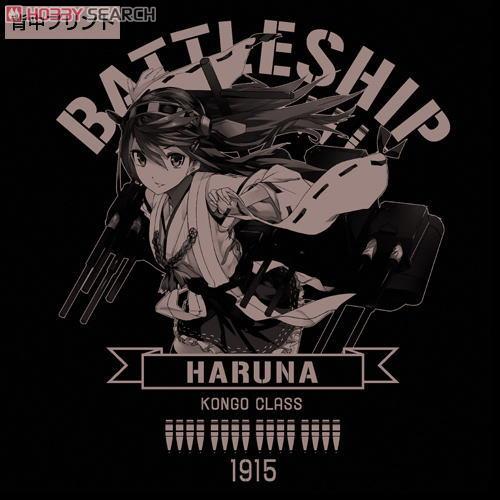 Kantai Collection Haruna Hooded Windbreaker Black x White M (Anime Toy) Item picture4