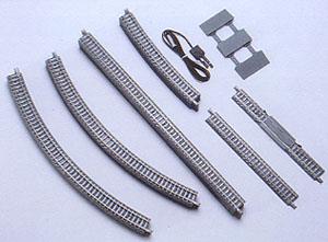 Fine Track Rail Set Double-Tracking Passing Set (Track Layout D2) (Model Train)