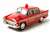プリンススカイライン1900DX 1961年式 消防指令車  東京消防庁(赤) (ミニカー) 商品画像1