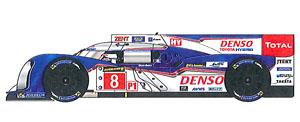 1/43 TOYOTA RACING TS030 #7/#8 LM 2013 (レジン・メタルキット)