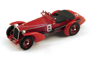 Alfa Romeo 8C No.8 Winner 24H Le Mans 1932 R.Sommer L.Chinetti (Diecast Car)