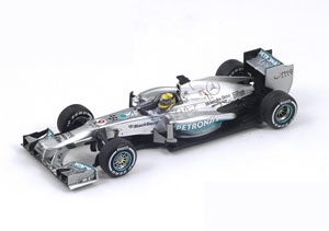 Mercedes W04 No.9 Winner British GP 2013 (ミニカー)