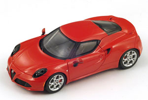 Alfa Romeo 4C Red (ミニカー)